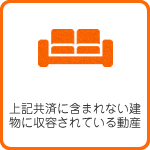 上記　共済に含まれない建物　に収容されている動産